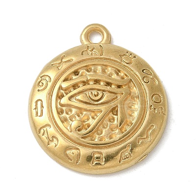 304 Stainless Steel Pendants LS-STAS-L277-02B-G-1
