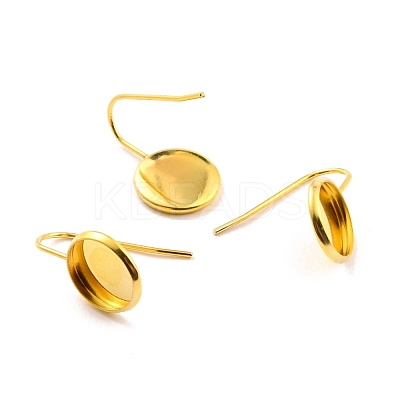 304 Stainless Steel Earring Hooks STAS-C044-01B-G-1