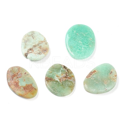 Natural Chrysoprase Oval Palm Stone G-H254-07-1