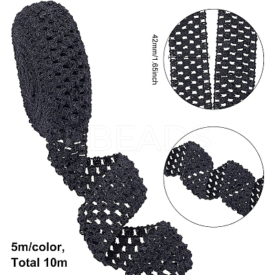 10M 2 Colors Polyester Ribbons OCOR-BC0001-66-1