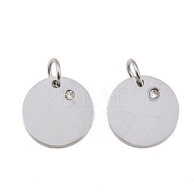 316 Surgical Stainless Steel Pendants STAS-J038-06P-1