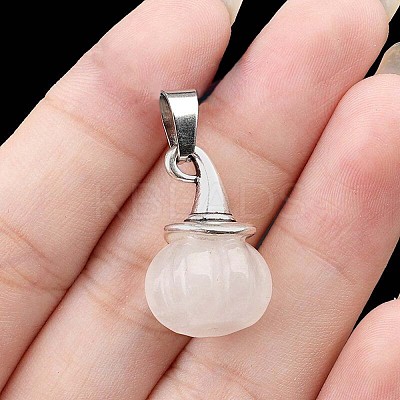 Natural & Synthetic Mixed Stone Pendants G-N345-08-1