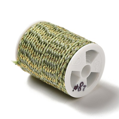 4-Ply Polycotton Cord with Metallic Thread OCOR-Z003-D101-1