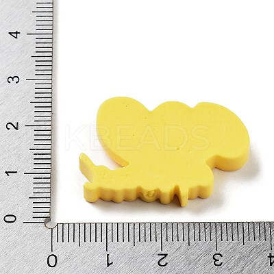 Opaque Resin & Plastic Cabochons LS-RESI-K029-02F-1