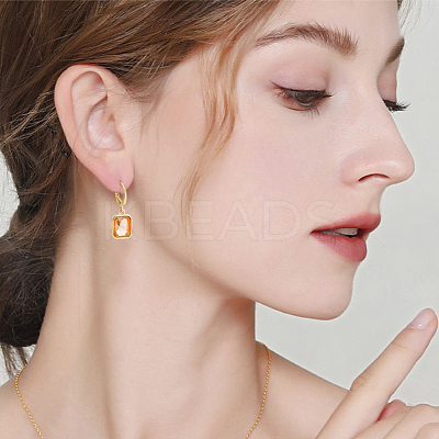 3Pairs Brass Leveback Earring EJEW-BBC0001-61E-1