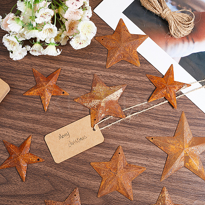Star Rust Iron Big Pendants IFIN-GF0001-10A-1