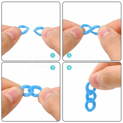 DIY Masks/Glass Chains Making Kits DIY-YW0002-74A-1