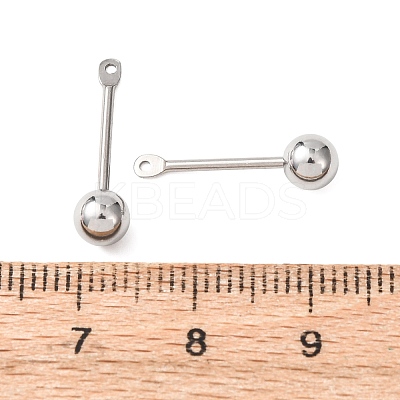 304 Stainless Steel Threaded Ball Eyepin X-STAS-G385-01P-01-1