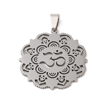 Non-Tarnish 201 Stainless Steel Pendants STAS-S126-04P-1