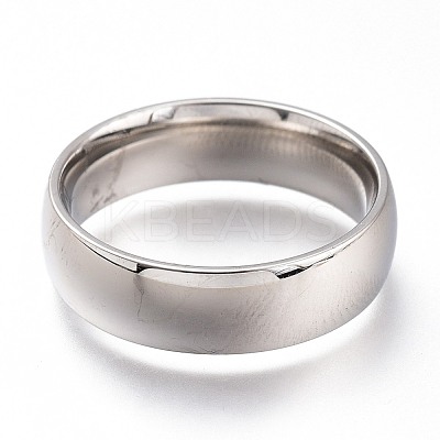 Tarnish Resistant 304 Stainless Steel Finger Rings RJEW-F110-13P-1