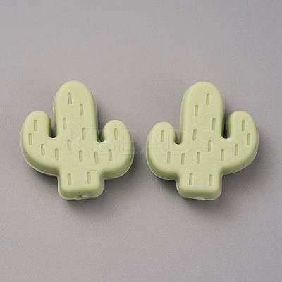 Food Grade Eco-Friendly Silicone Beads LS-SIL-WH0013-23F-1