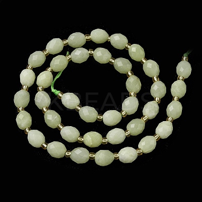 Natural Lemon Jade Beads Strands G-F809-A14-01-1