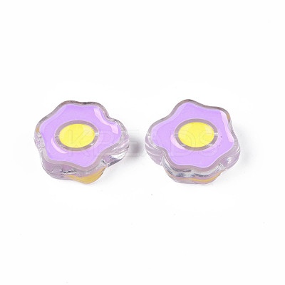 Transparent Acrylic Beads ACRC-S039-05C-1