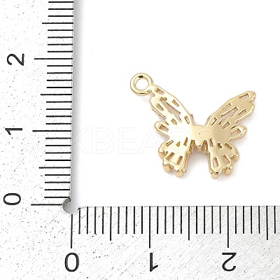 Brass Micro Pave Cubic Zirconia Pendants LS-KK-Z094-15G-1