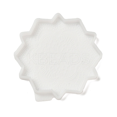 Mandala Flower Cup Mat Silicone Molds SIMO-H144-01B-1