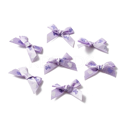 Bowknot Polyester Ribbon FIND-WH0126-61B-1