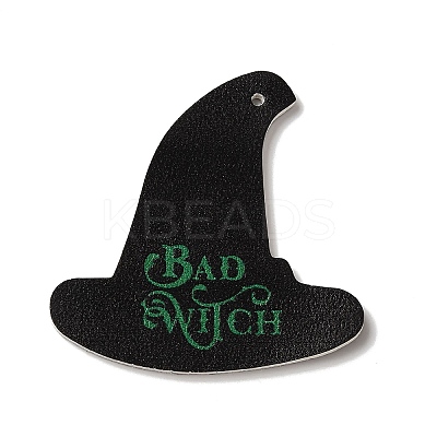 Halloween Imitation Leather Pendants FIND-K017-02C-02-1