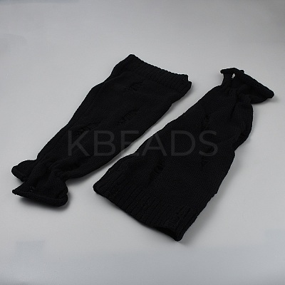 Polyester Leg Sleeves AJEW-WH20064-16A-1