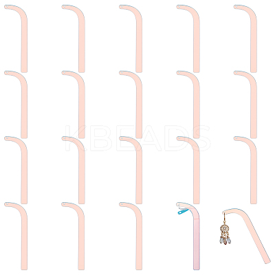 20Pcs Acrylic Earring Try-On Stick ODIS-FG0001-88B-1
