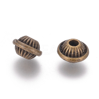 Tibetan Style Alloy Spacer Beads MLF8340Y-NF-1