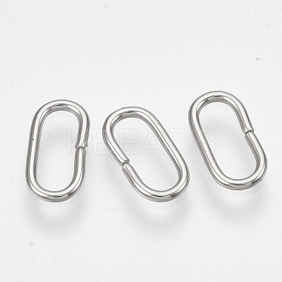 Non-Tarnish 304 Stainless Steel Linking Rings STAS-S079-83B-1