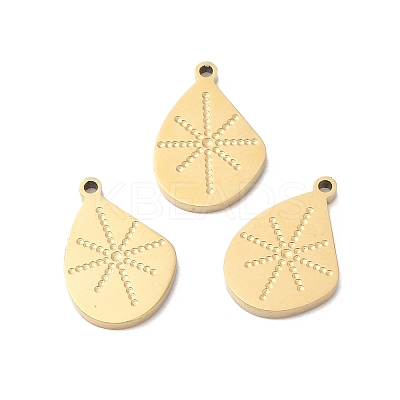 Ion Plating(IP) 316L Surgical Stainless Steel Charms STAS-H213-49G-1