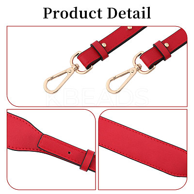 Leather Adjustable Bag Handles PURS-WH0005-80KCG-01-1
