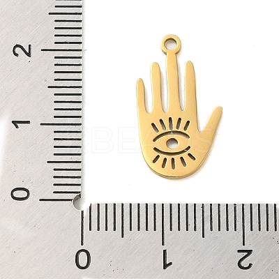 304 Stainless Steel Pendants STAS-S123-03G-08-1
