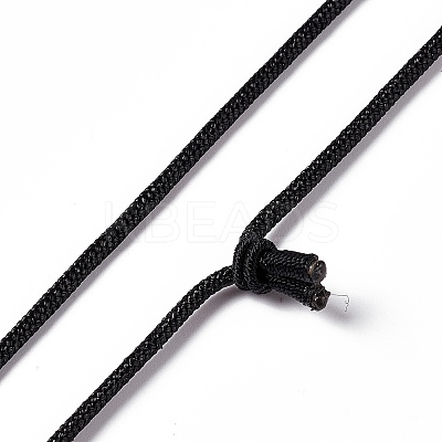 Natural Howlite Hexagon Pendant Necklace with Nylon Cord NJEW-G094-A09-1