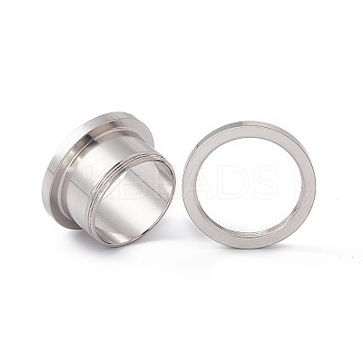 Non-Tarnish 304 Stainless Steel Ear Plugs Gauges LS-EJEW-G317-01L-P-1