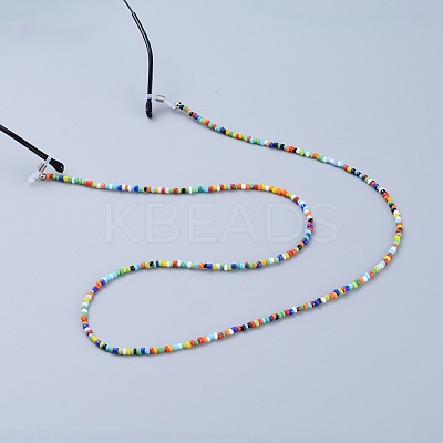 Eyeglasses Chains X-AJEW-EH00007-06-1
