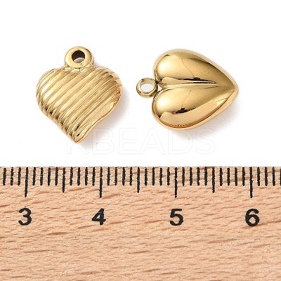 10Pcs 304 Stainless Steel Pendants STAS-P426-01G-1