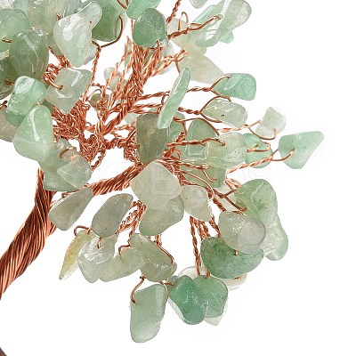 Natural Green Aventurine Chips Tree Display Decorations PW23051678531-1
