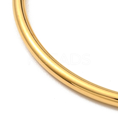 7Pcs Ion Plating(IP) 304 Stainless Steel Polishing Plain Bangles Kit BJEW-G695-01G-1