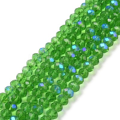Electroplate Glass Beads Strands LS-EGLA-A034-T8mm-L08-1