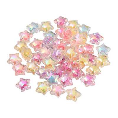 Plating Acrylic Beads PACR-CJ0001-06-1