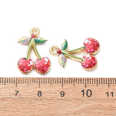 Printed Alloy Pendants AL-CBA7256-28G-1