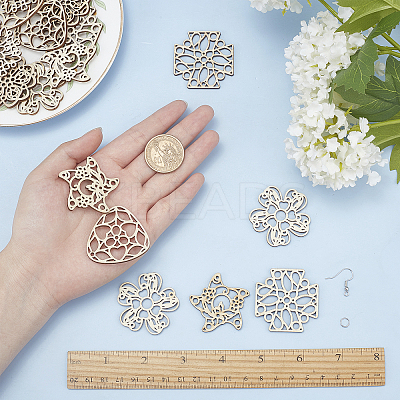 DIY Dangle Earring Making Kits DIY-SC0001-73P-1