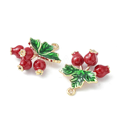 Brass Enamel Pendants LS-KK-G462-22LG-1