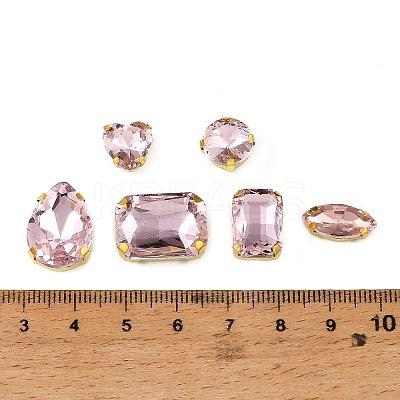 Glass Rhinestone Sew on Rhinestone RB-CBA33FD-01G-07-1
