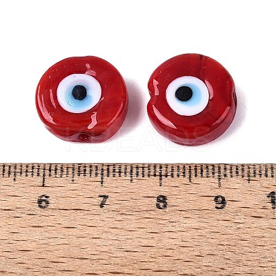 Handmade Evil Eye Lampwork Beads LAMP-N040-01E-1