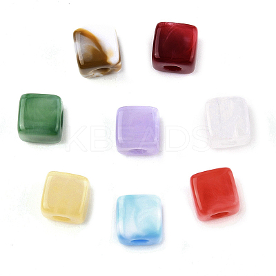 200Pcs Acrylic Imitation Gemstone Besds SACR-SP0001-40-1