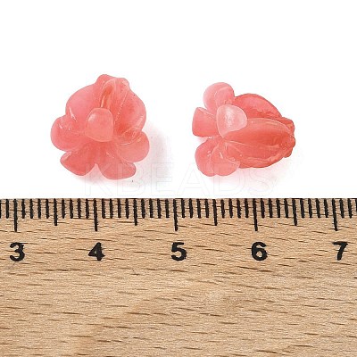 Synthetic Coral Carved Beads CORA-K010-01K-1
