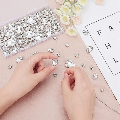 5 Style Sew on Rhinestone RGLA-FG0001-03-1