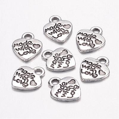 Ideas for Valentines Day Gifts Tibetan Style Alloy Pendants X-LF0004Y-1