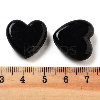 Heart Handmade Lampwork Beads LAMP-U003-01H-1