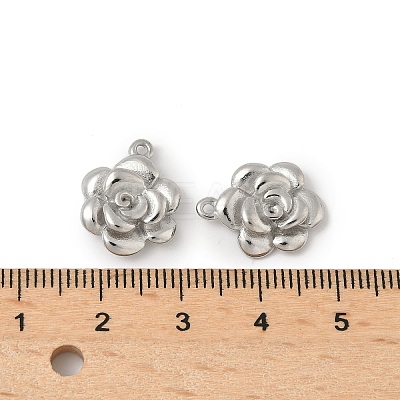 304 Stainless Steel Pendants STAS-L022-532P-1
