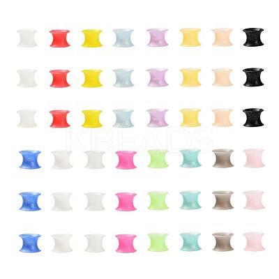 32Pcs 16 Colors Silicone Glitter Thin Ear Gauges Flesh Tunnels Plugs FIND-YW0001-19B-1