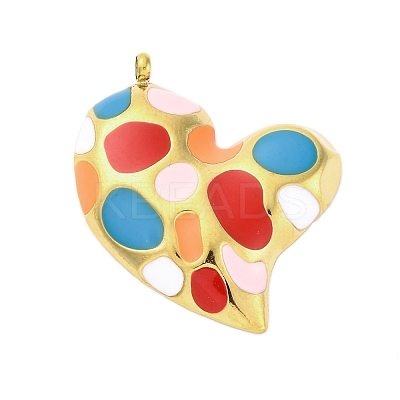 304 Stainless Steel Pendants STAS-V003-01G-01-1