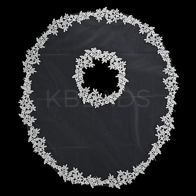 Lady Tulle Collars AJEW-WH0348-572-1